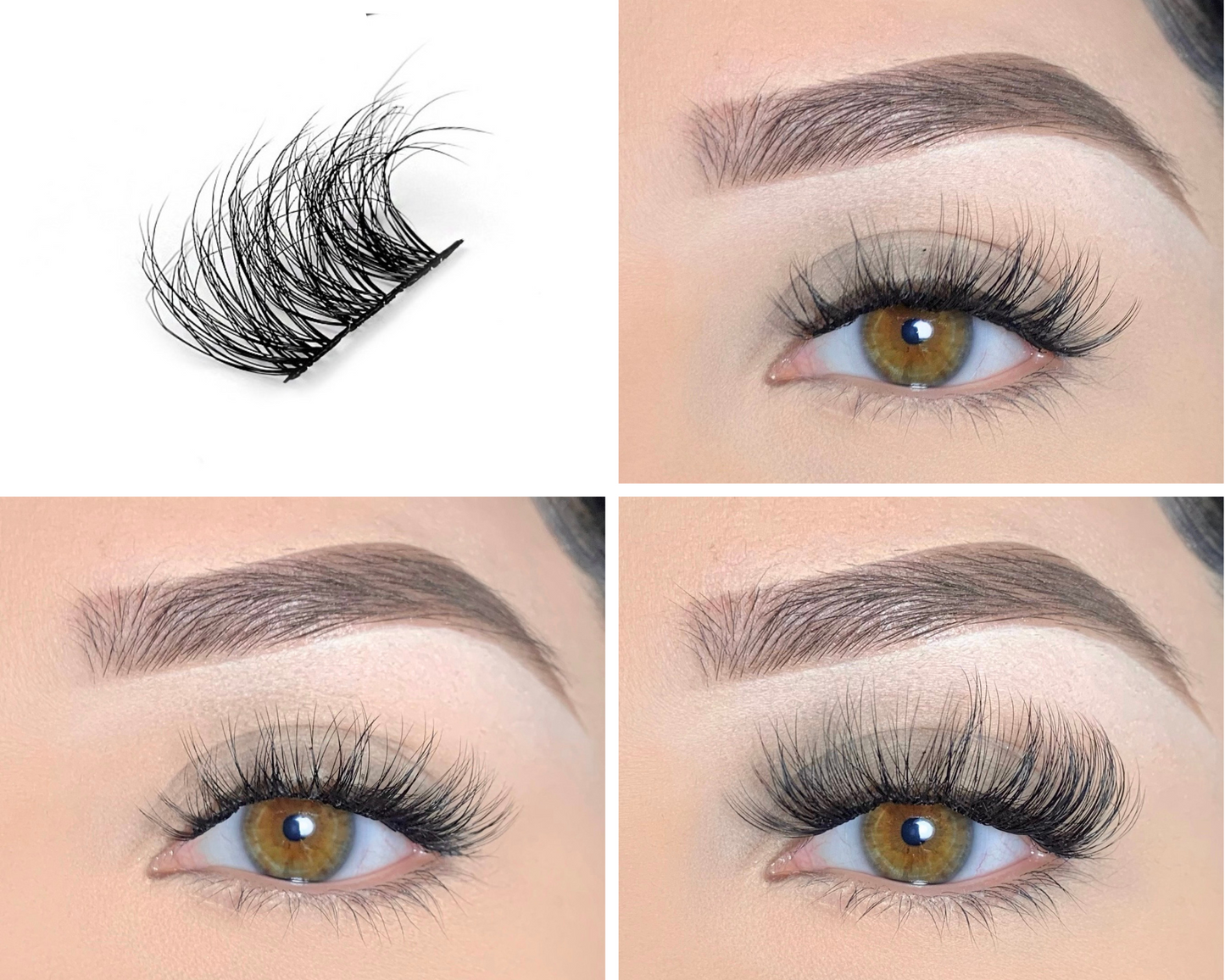 Natural Lash Clusters